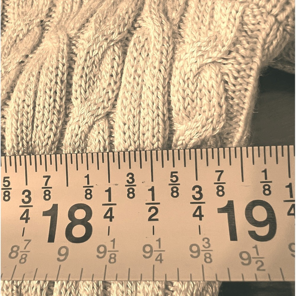 Brooks Brothers Silk Cashmere Cable Knit Cardigan Pink V-Neck‎ XL - Picture 5 of 7